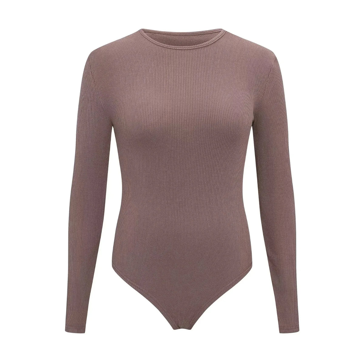 Women Long Sleeve O neck Tight Skinny Bodysuit