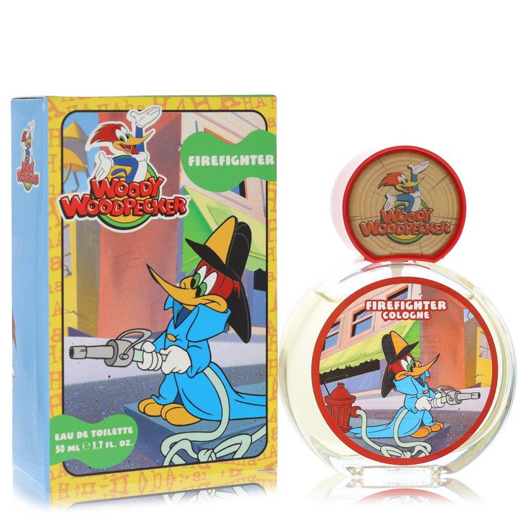 Woody Woodpecker Firefighter par First American Brands Eau De Toilette Vaporisateur 50 ml pour Hommes