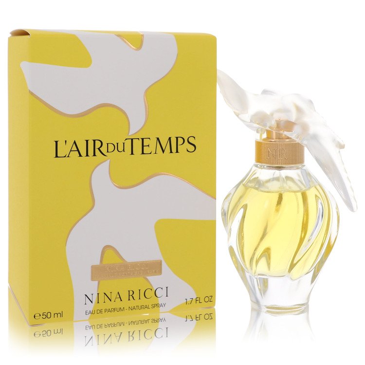 L'Air Du Temps von Nina Ricci Eau De Parfum Spray mit Vogelkappe 50 ml für Damen