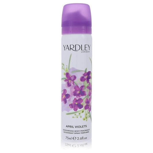 April Violets by Yardley London Körperspray 75ml für Damen