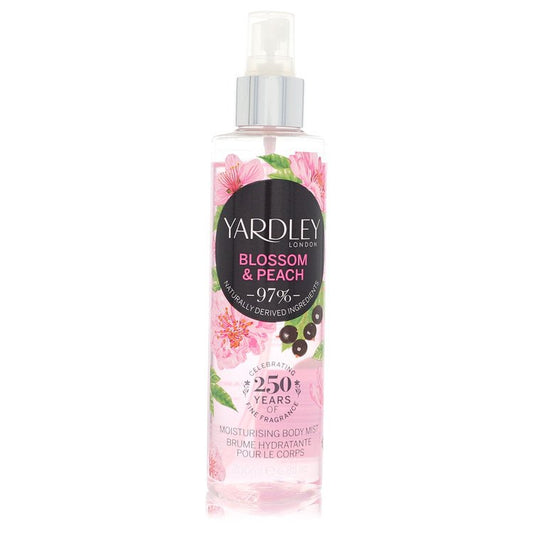 Yardley Blossom & Peach von Yardley London Feuchtigkeitsspendendes Körperspray 200 ml für Damen