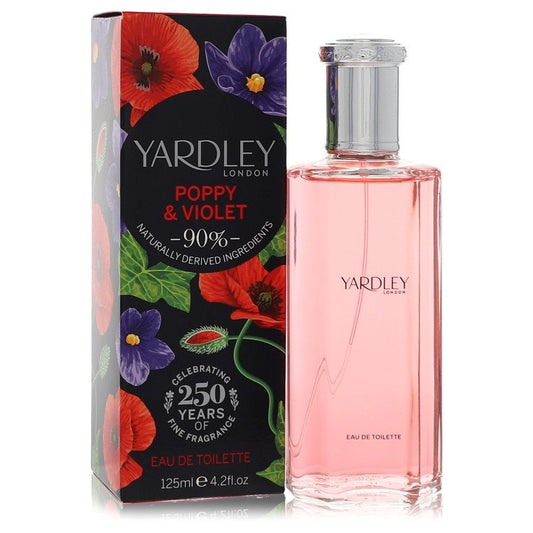 Yardley Poppy & Violet von Yardley London Eau de Toilette Spray 125 ml für Damen