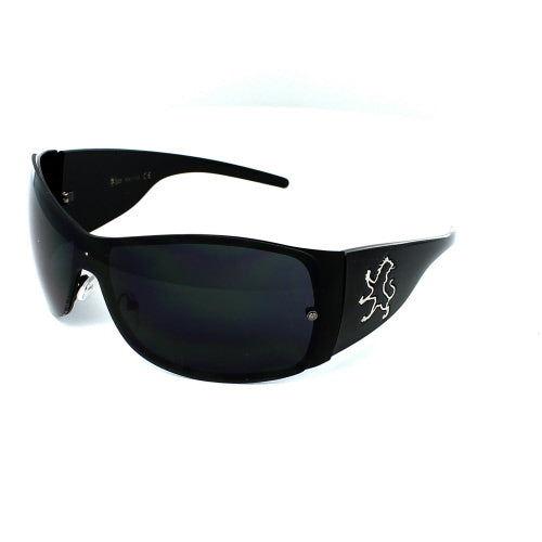 KHAN Sonnenbrille Shield 1028 - Weiß - Schwarz