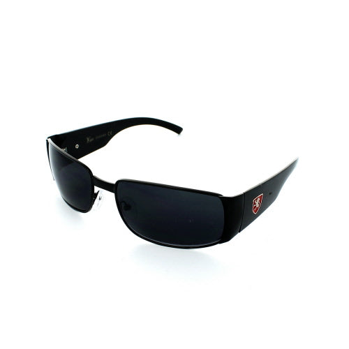 KHAN Lunettes de soleil enveloppantes 3222 - Blanc