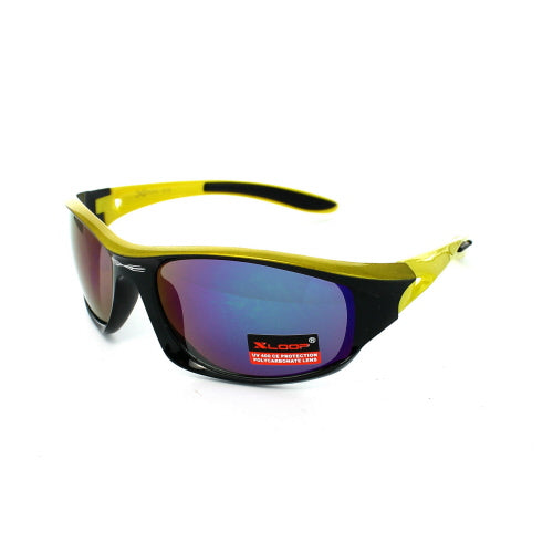 Lunettes de soleil de sport XLOOP XL8X2176 - Jaune