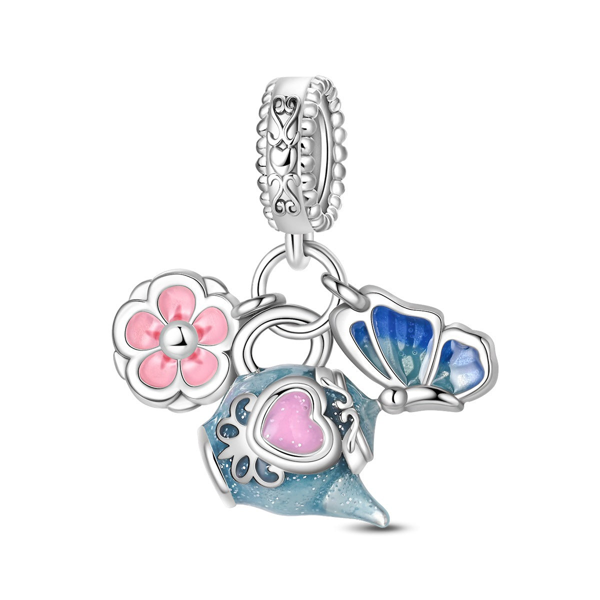 Personalized Charm Necklace Bead Jewelry