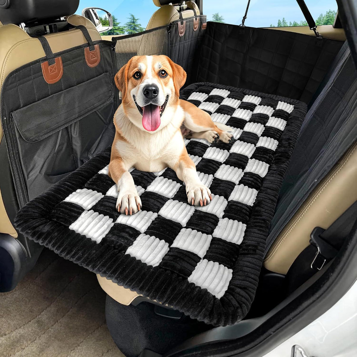 Thickened Cushion Car Plush Car Mat
