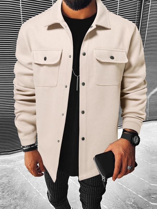 Men's Lapel Loose-fitting Coat Corduroy Jacket