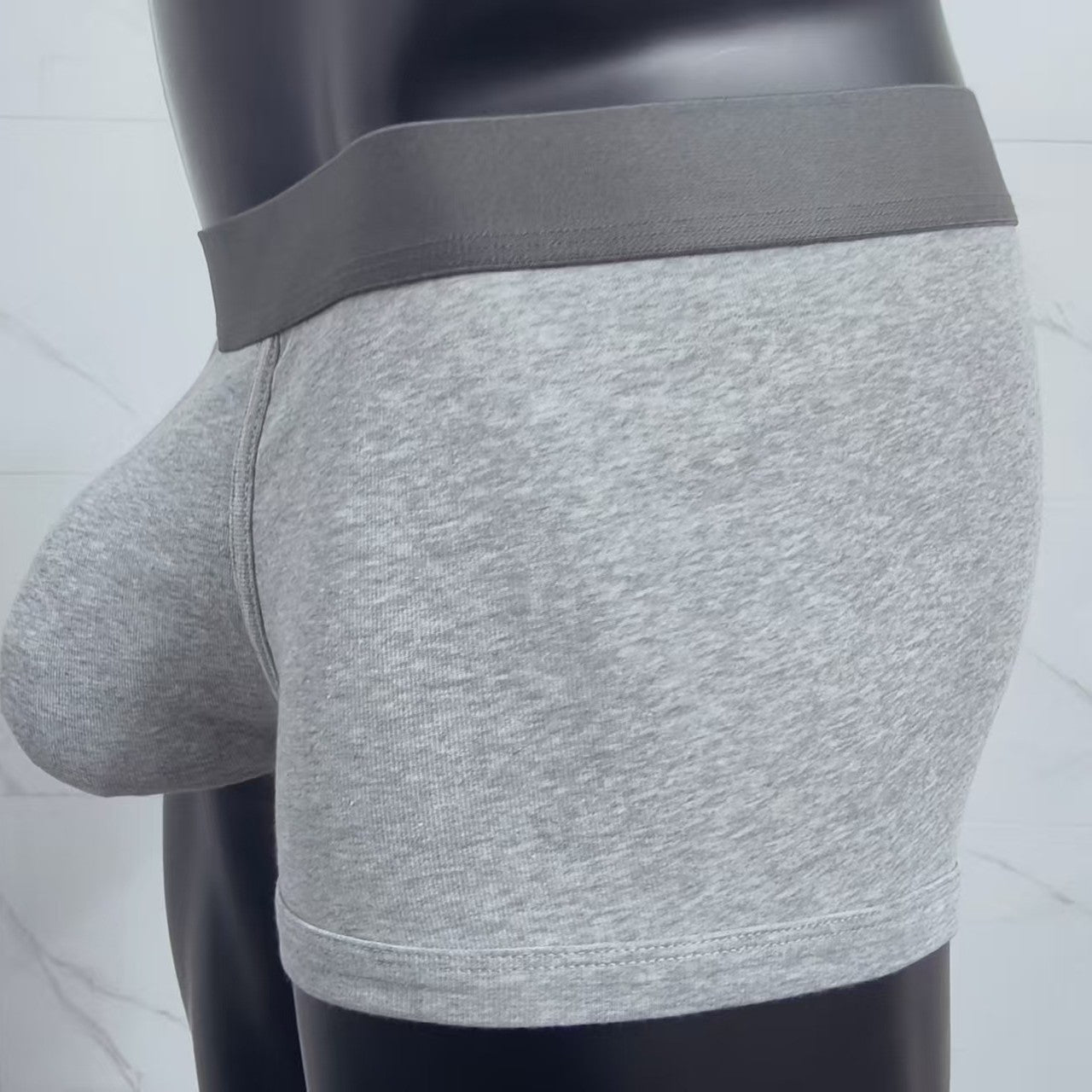 Men's Underwear Combed Cotton U Convex Sports Flat Pants Simple
