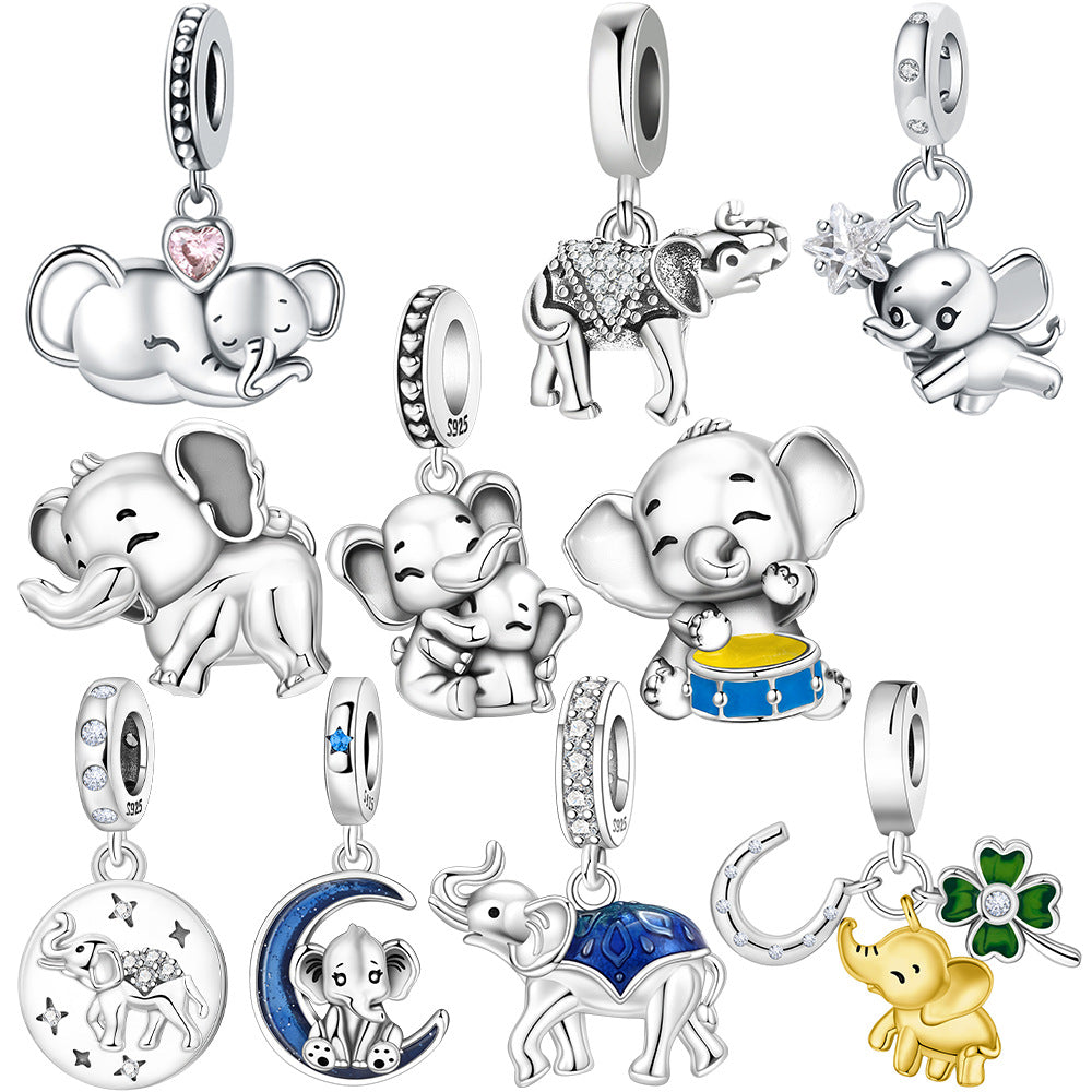 Cute Elephant DIY Bracelet Beads