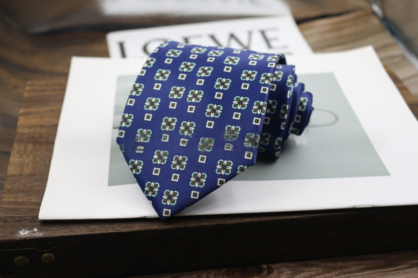 9cm Business Formal Wide-width Tie, Mens Vintage Style