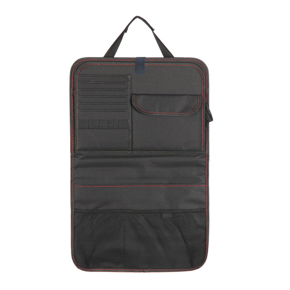 Car Seat Back Organizer with Foldable Tray