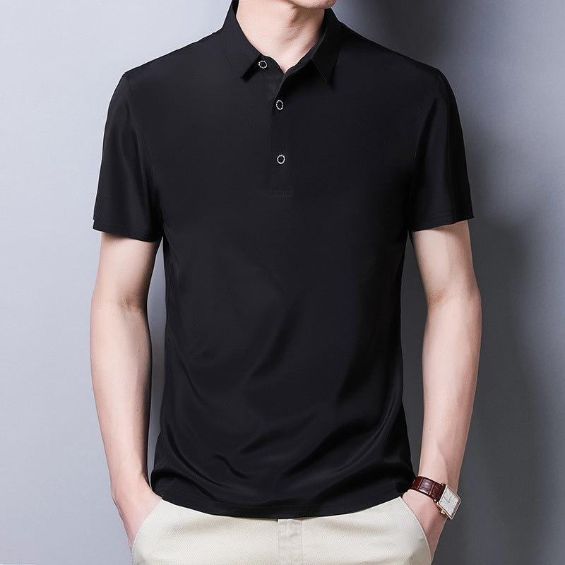 Mens Seamless Short-sleeve T-shirt For Summer