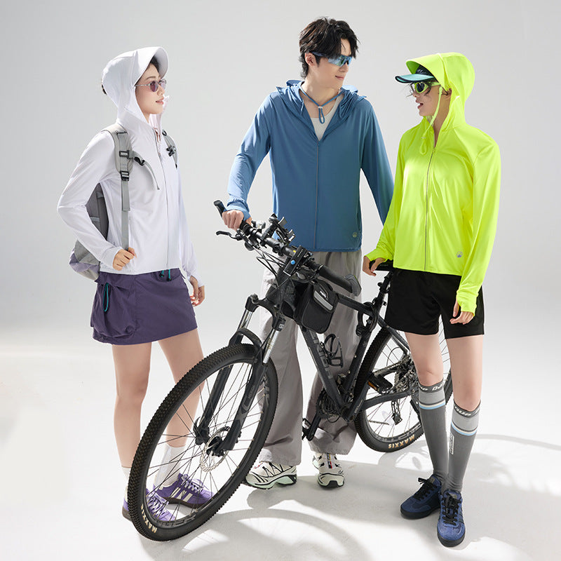 Mens Outdoor Ice-silk Sun-protective Clothing