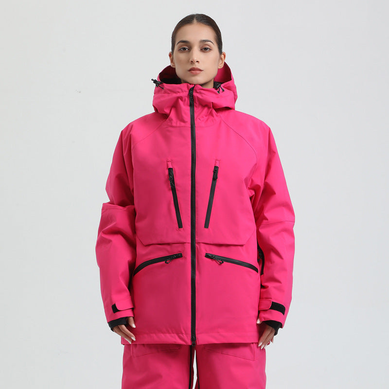 Womens Waterproof Fully Taped Snowboard Jacket