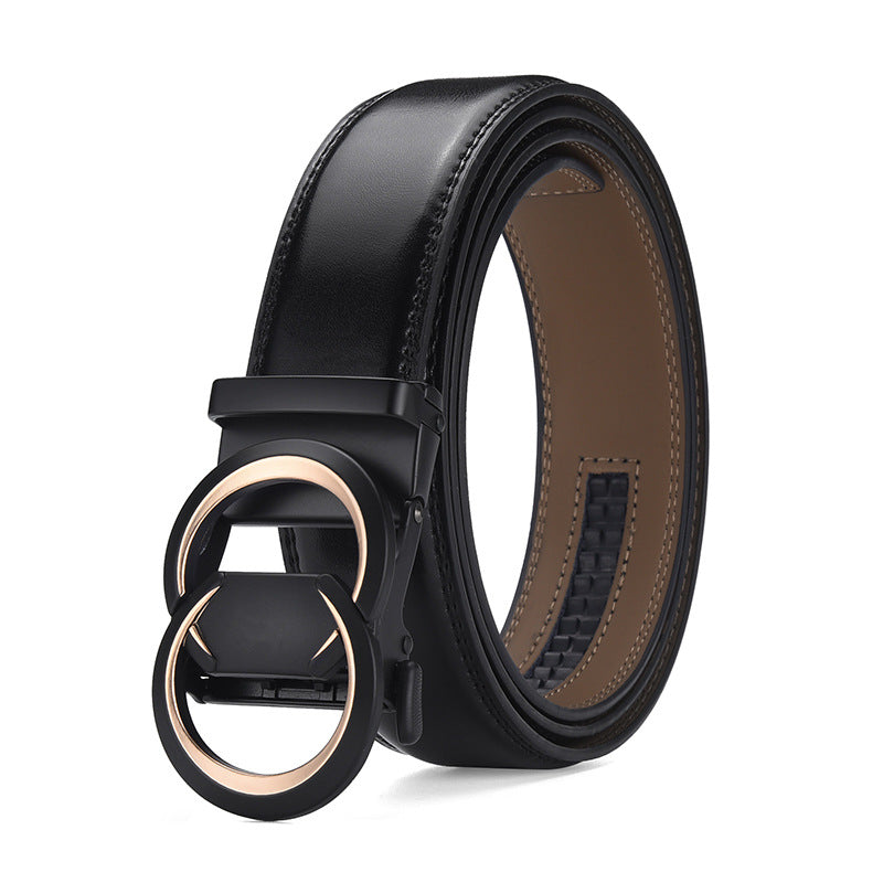 Mens Versatile Business Casual Denim Belt