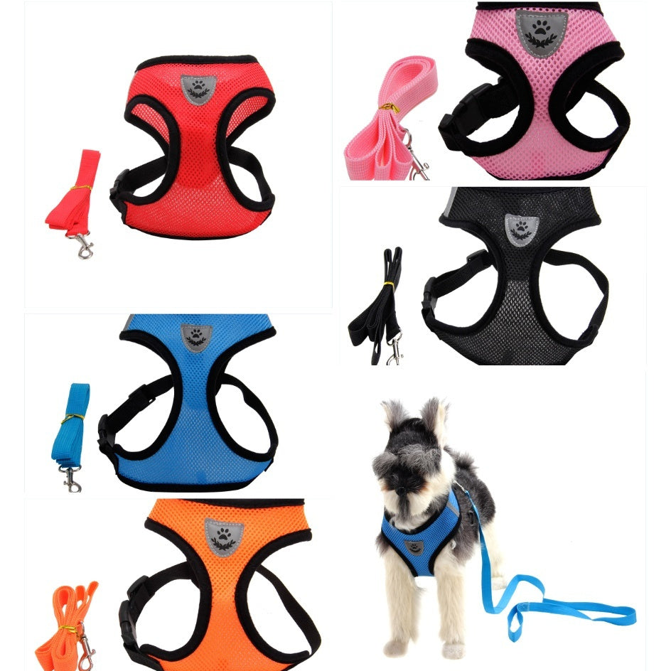 Fashionable High-end Multi-color Dog Harness