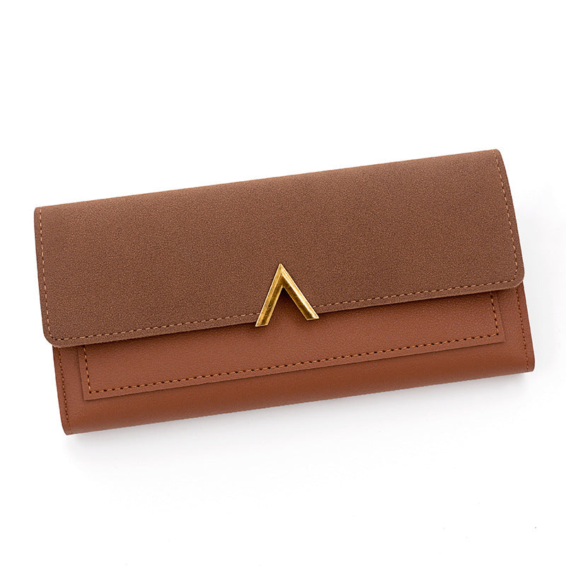 Fashionable Simple Long Wallet For Women