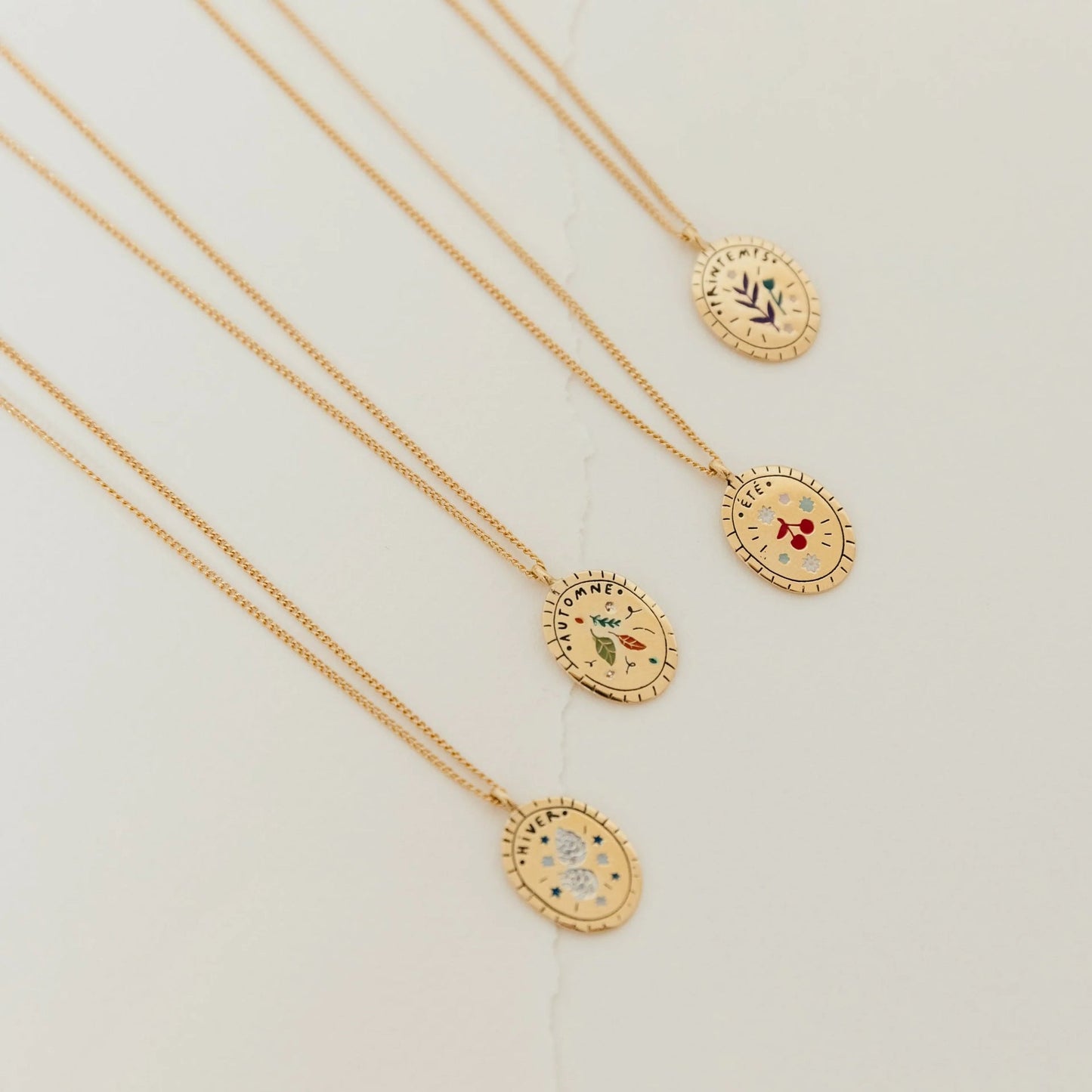 Retro Versatile 18k Necklace And Bracelet