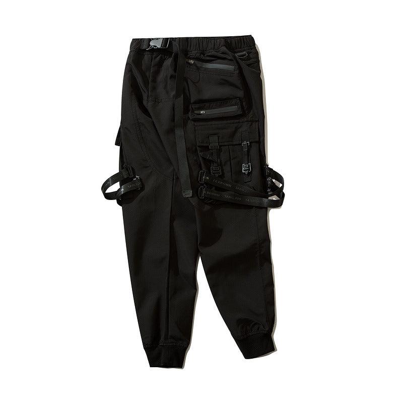Cargo Jogger Paratrooper Pants Casual Long Trousers For Fall And Winter