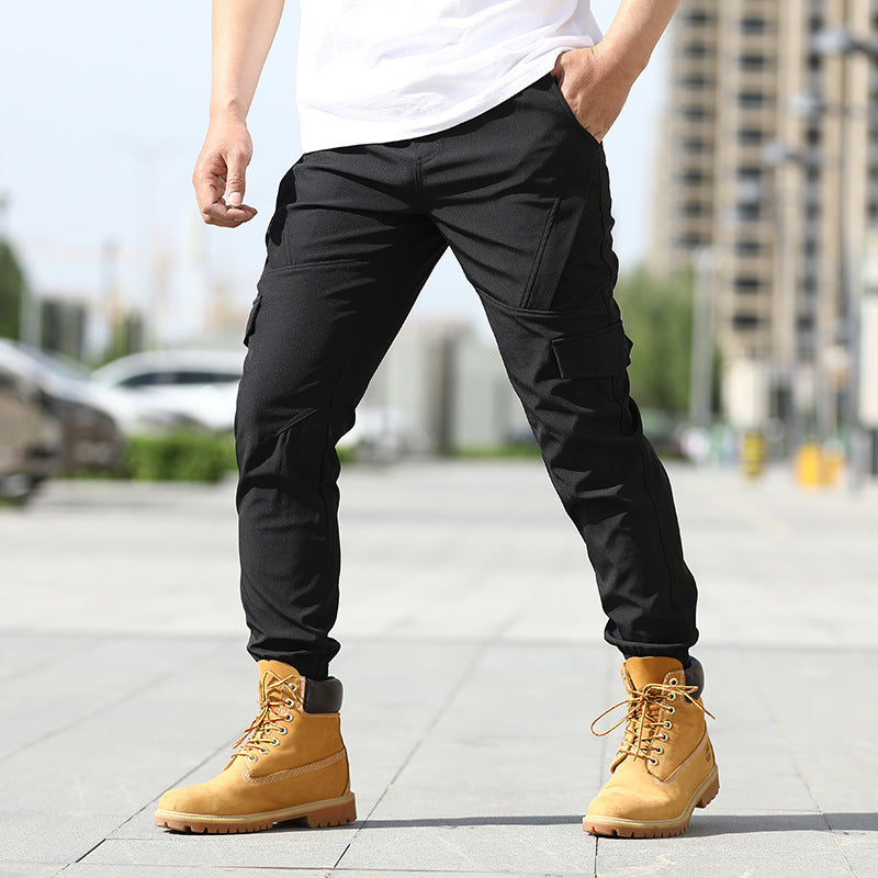 Men's Multi-pocket Cargo Pants Casual Sports Trousers