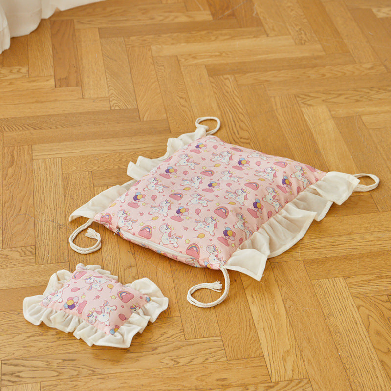 Wooden Dog Bed All Seasons Summer Bedding