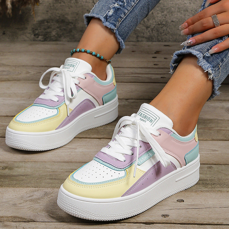 Womens Fashionable Casual Breathable Non-slip Sneakers