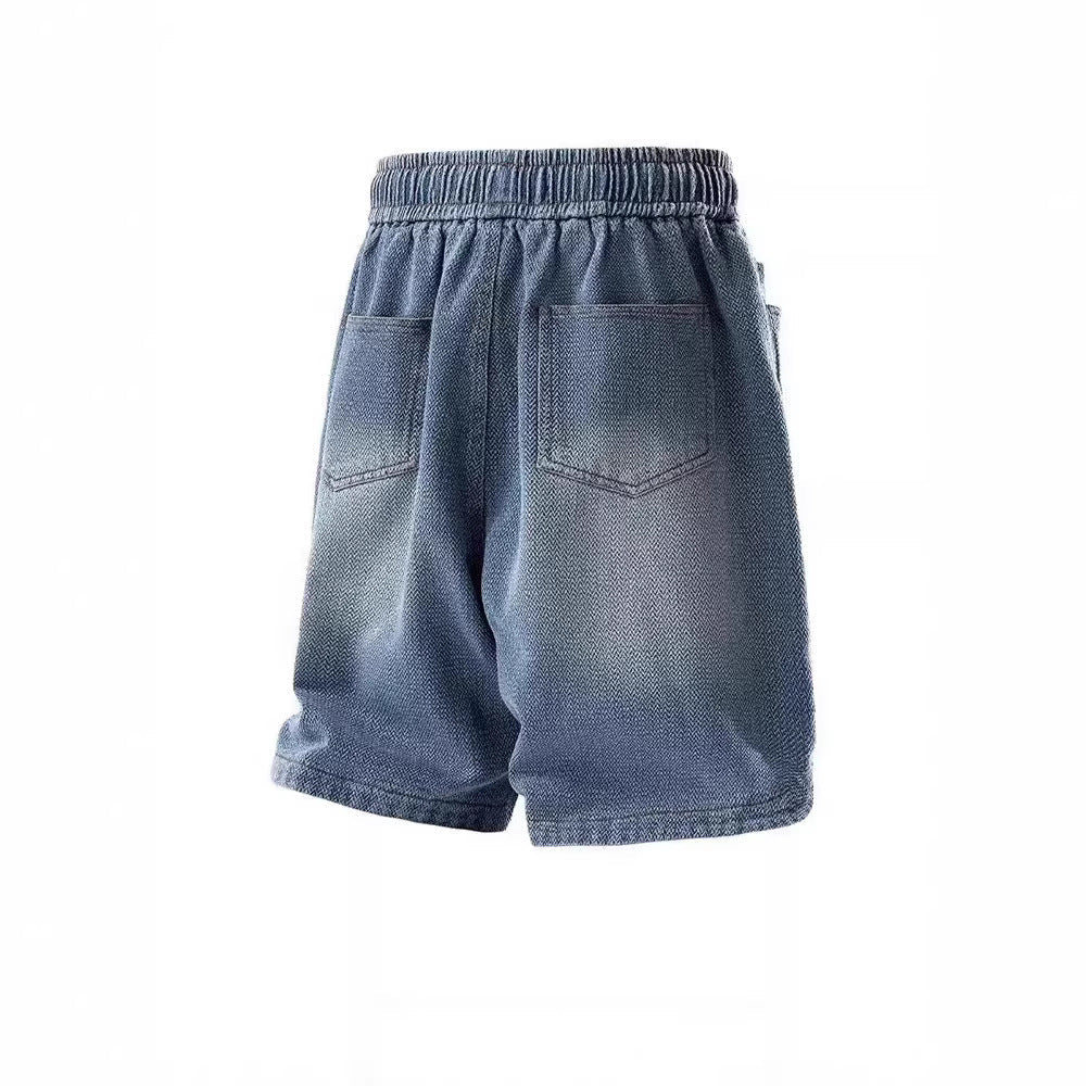 Trendy American-style Summer Slim-fit Denim Shorts