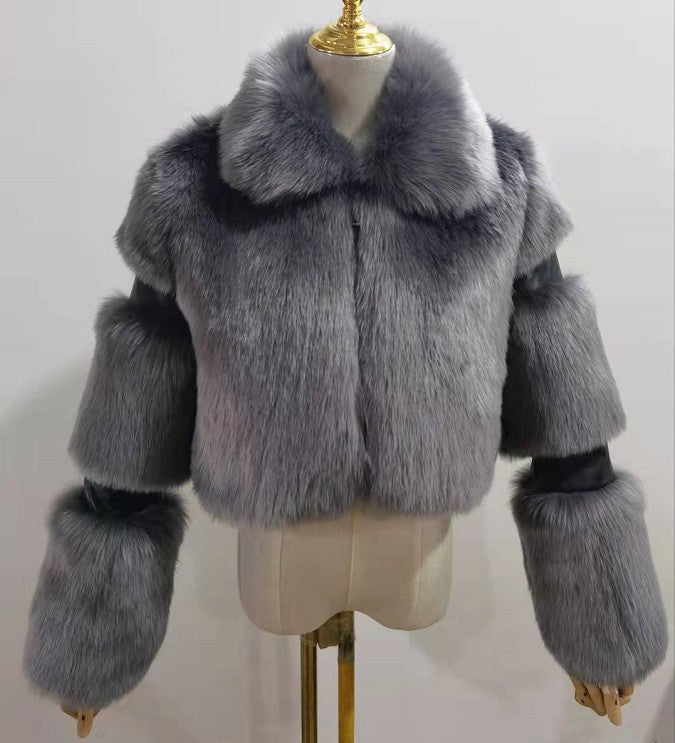 European And American Fur Coat Women's Clothing