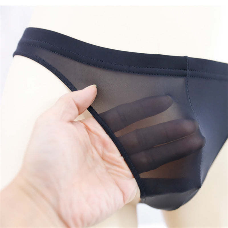 Ice-silk Sheer And Comfortable Mens Underwear
