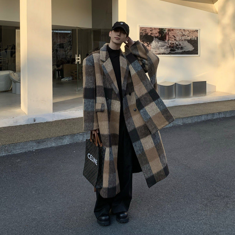 Extra-long Casual Men's Coat For Fallwinter