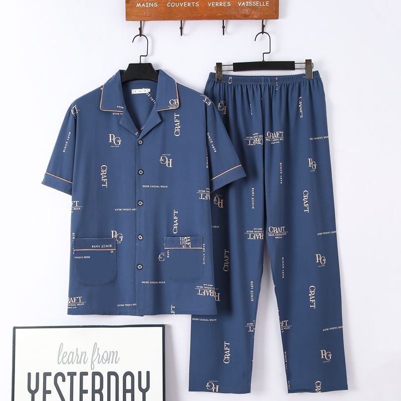 Men's Summer Short-sleeve Pants For Spring And Autumn