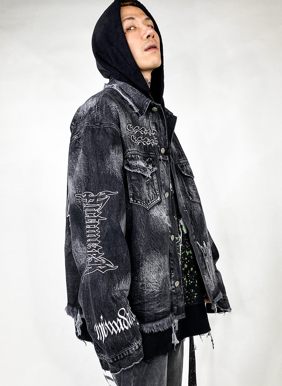 Veste en jean Shadow Destruction