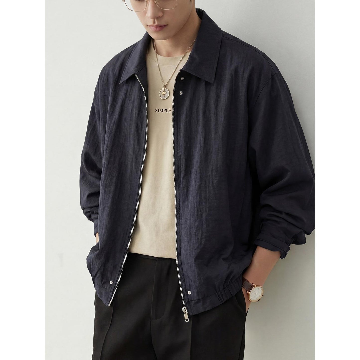 Mens Stylish Lightweight Casual Jacket