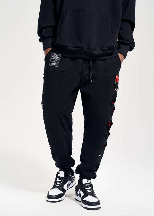 BF860 Pantalon de survêtement déchiré