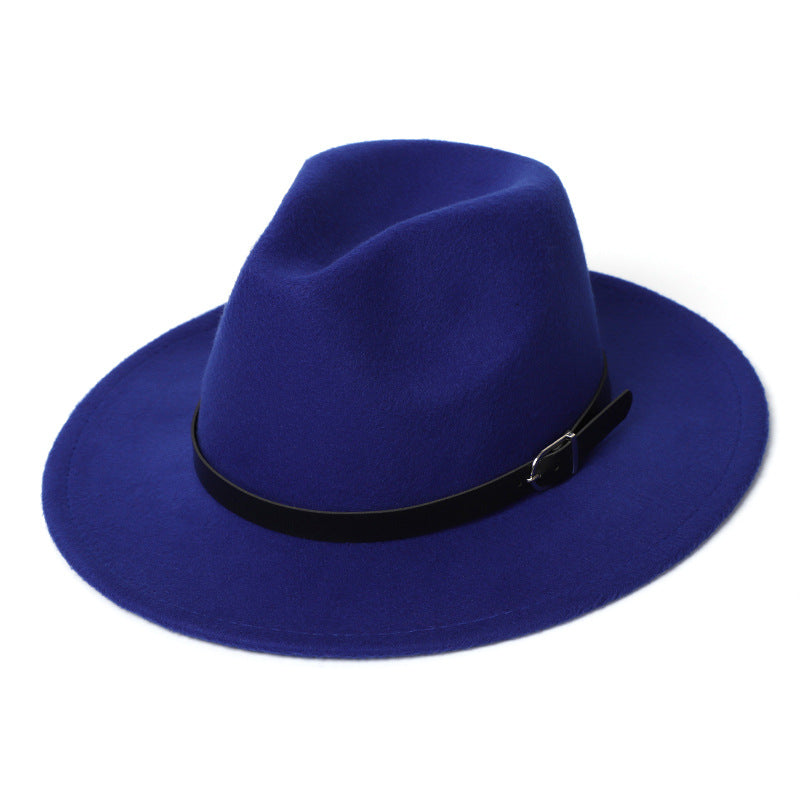 European And American Retro Jazz Hat In The British Style