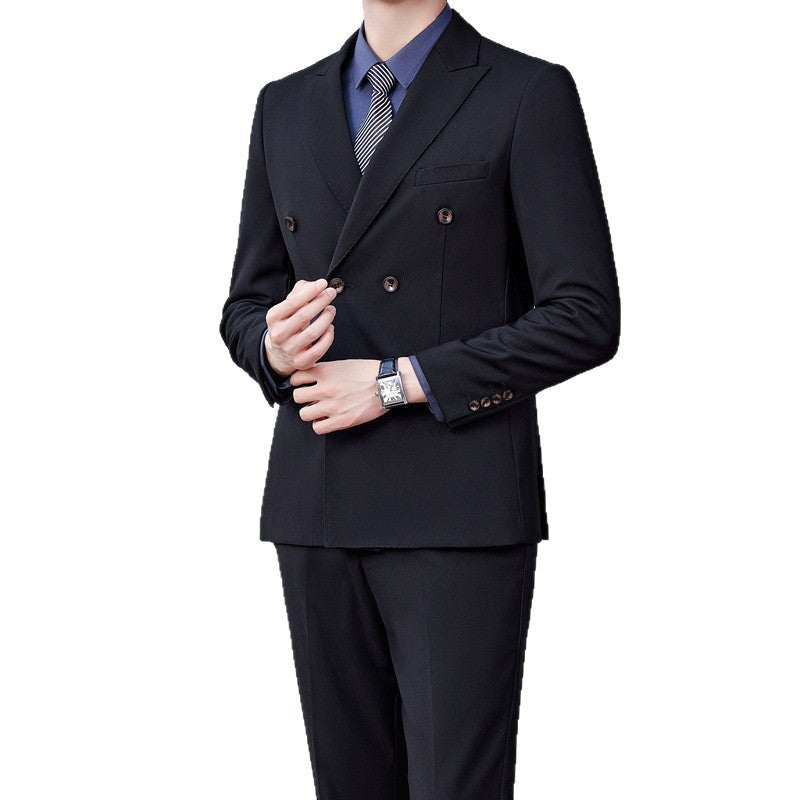Double Breasted Suit Two-piece Set