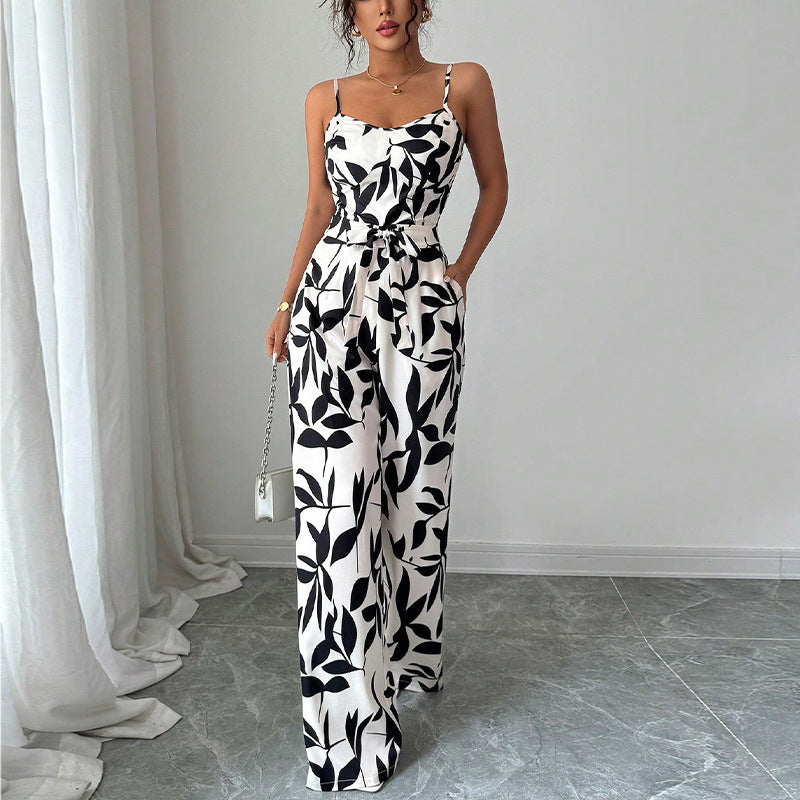 Summer European And American Women In Jumpsuits