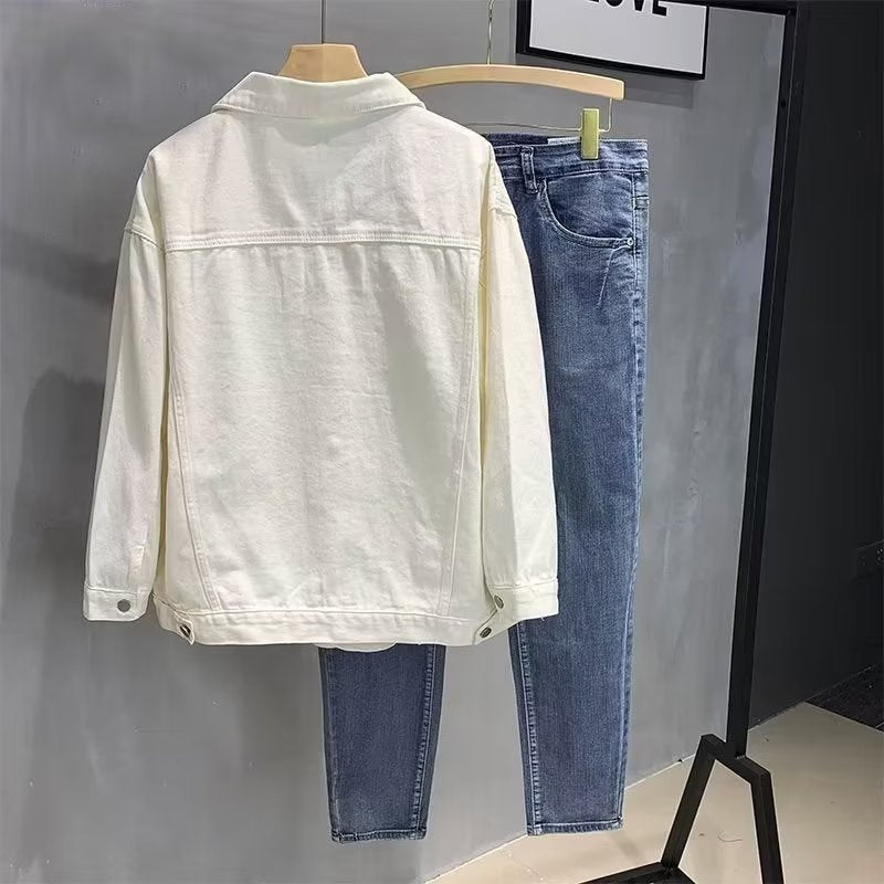 Handsome Edgy Relaxed-fit Versatile Workwear Jacket Top