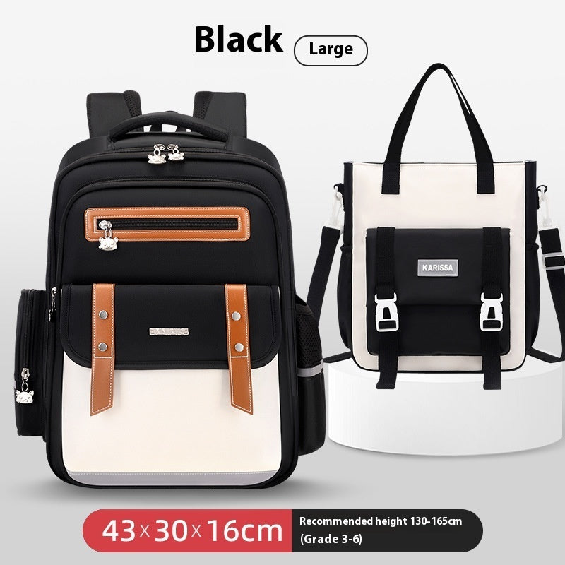 Oxford Cloth Children's Schoolbag Large Capacity Backpack