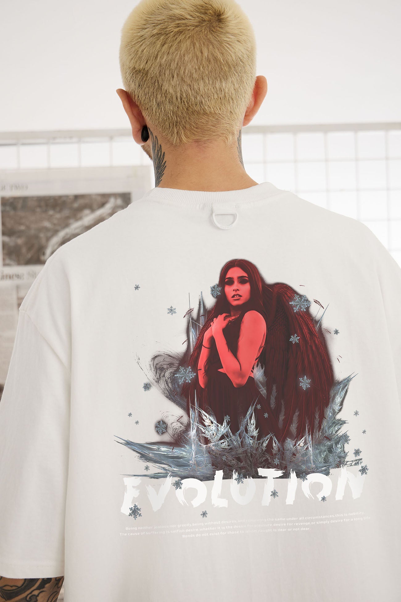T-shirt Évolution Sombre