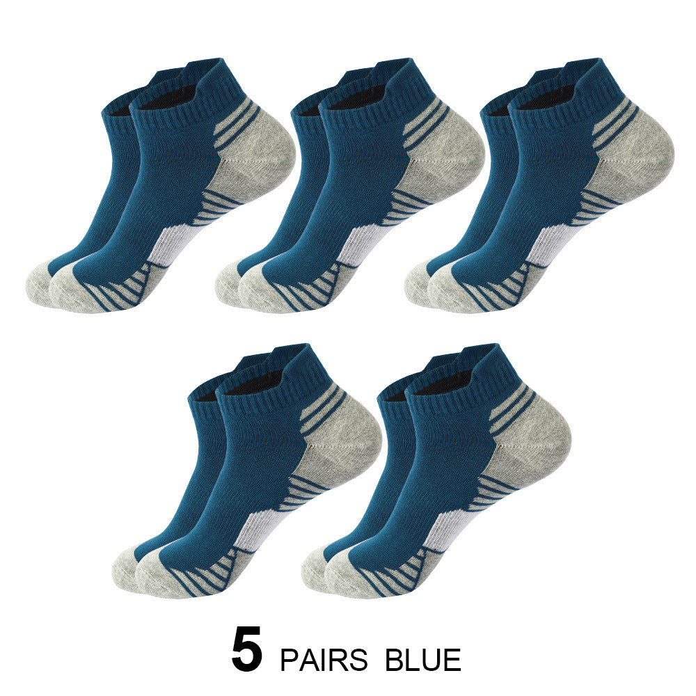 Mens Sweat-Absorbing Breathable Professional Sports Socks
