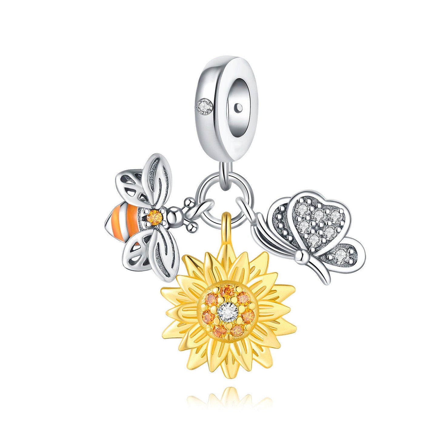 Versatile Dragonfly Pendant Loose Beads For Women