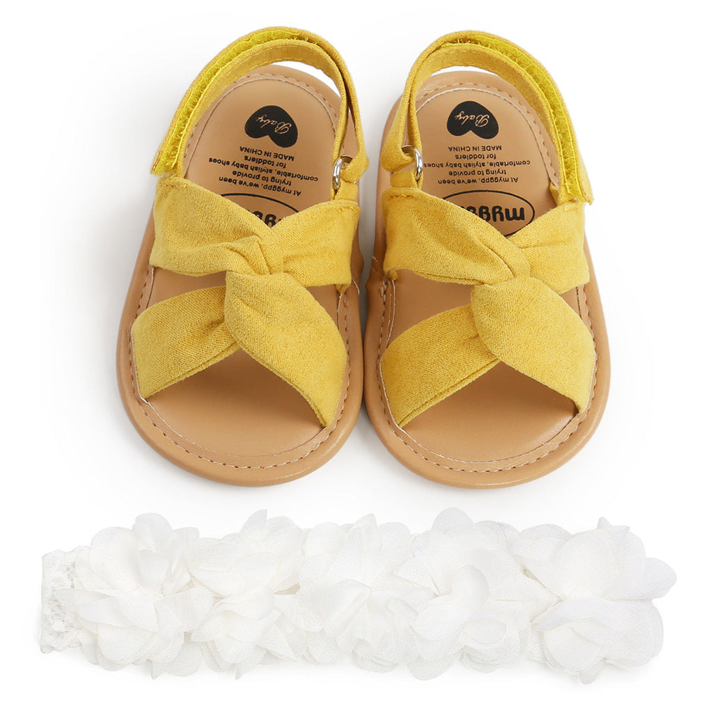 Spring And Summer Cross Baby Sandals