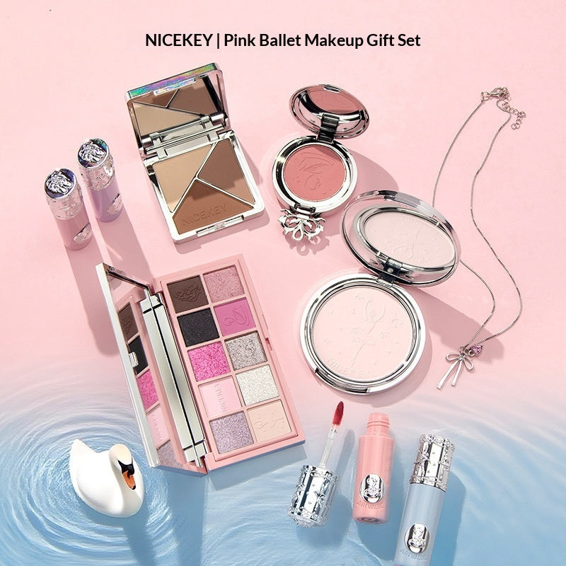Ballet Aesthetic Makeup Gift Set Blush And Lip Tint For A Brightening, Fairer Look