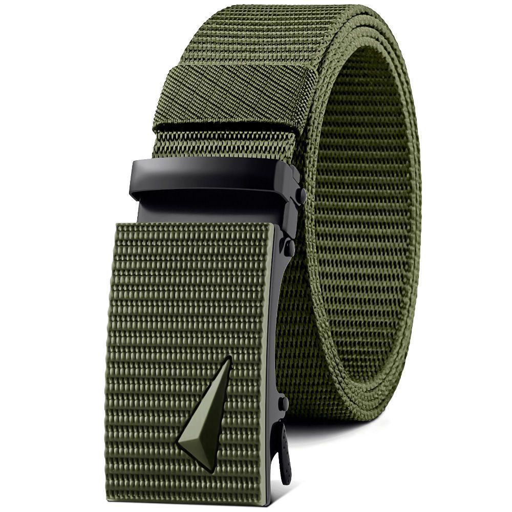 Nylon Waistband Men's Automatic Canvas Belt