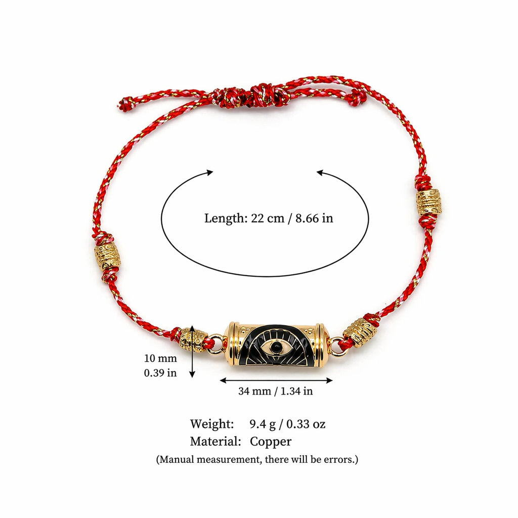Evil Eye Kaleidoscope Necklace Clavicle Chain