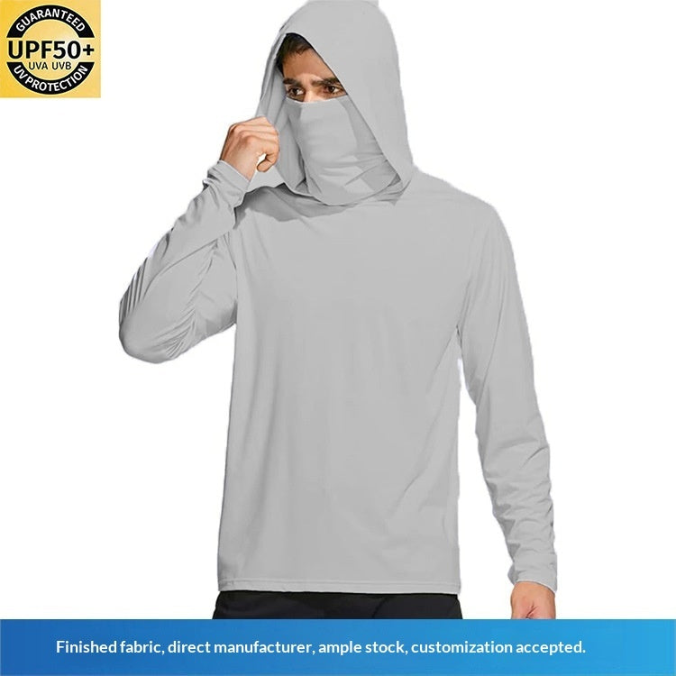 Cross-border Outdoor Sports Climbing Ice-silk Sun-protection Clothing