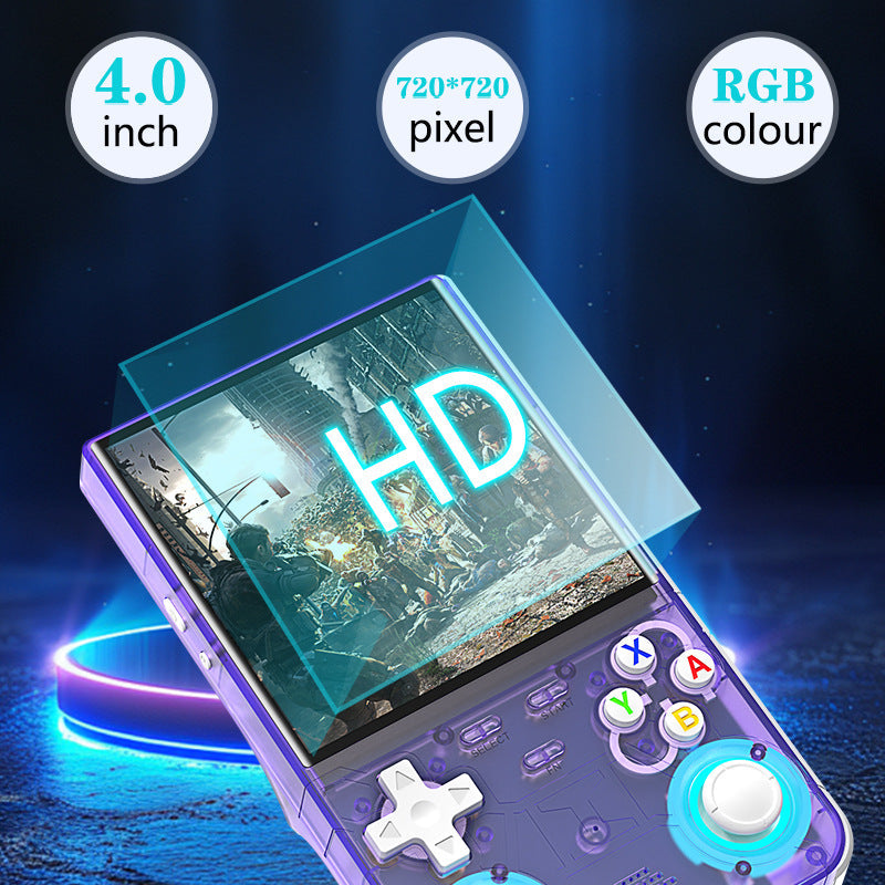Handheld Game Machine 4-inch HD Screen Retro Arcade