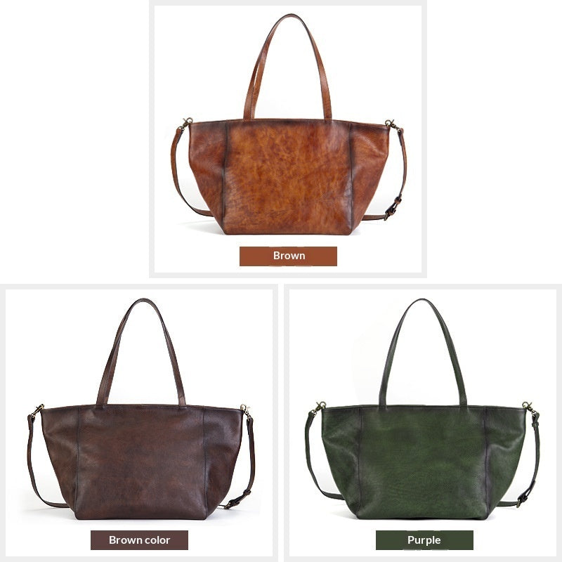 Womens Fashionable Large-Capacity Shoulder Crossbody Bag